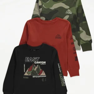 George Boys 3pcs Long Sleeve Tee Shirt