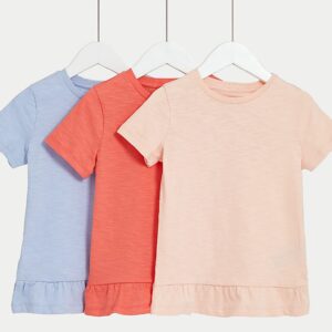M&S Girls 3pcs Peplum Tops